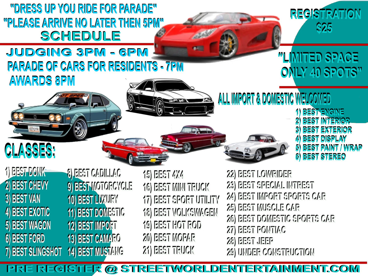 Street Passion Car Show, Starling at Ponte Vedra, Ponte Vedra Beach, FL, December 5th 3PM-8PM
